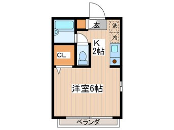 間取図 ハイツヴェルデ