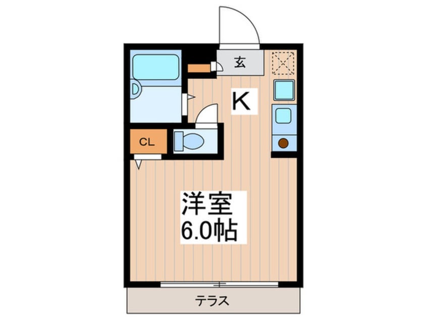 間取図 ハイツヴェルデ