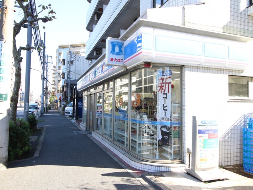 ローソン(コンビニ)まで276m ﾌﾟﾗｳﾄﾞﾌﾗｯﾄ墨田曳舟ﾃﾞｨｱｰｼﾞｭ