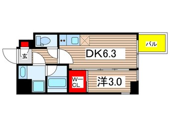 間取図 リビオメゾン新大橋