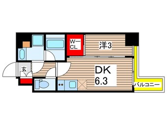 間取図 リビオメゾン新大橋