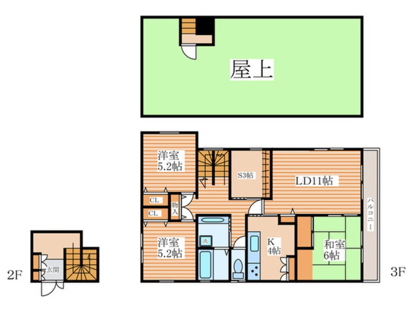 間取図 高橋邸(３Ｆ)