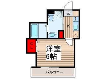 間取図 ウエストガ－デン越谷袋山