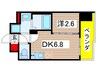 CAVANA西大島 1DKの間取り