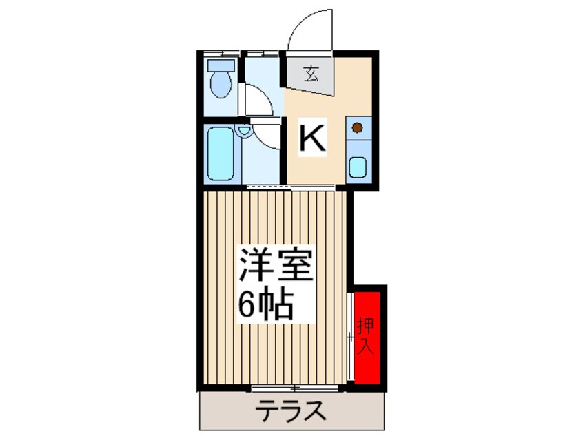 間取図 ペアパ－ク２１