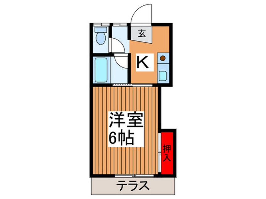 間取図 ペアパ－ク２１