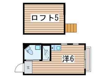 間取図 ハ－トピア東林間