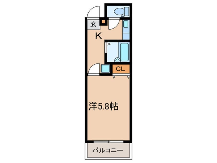 間取図 第四アサヒハイツ