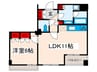 フレンシア田端道灌山 1LDKの間取り