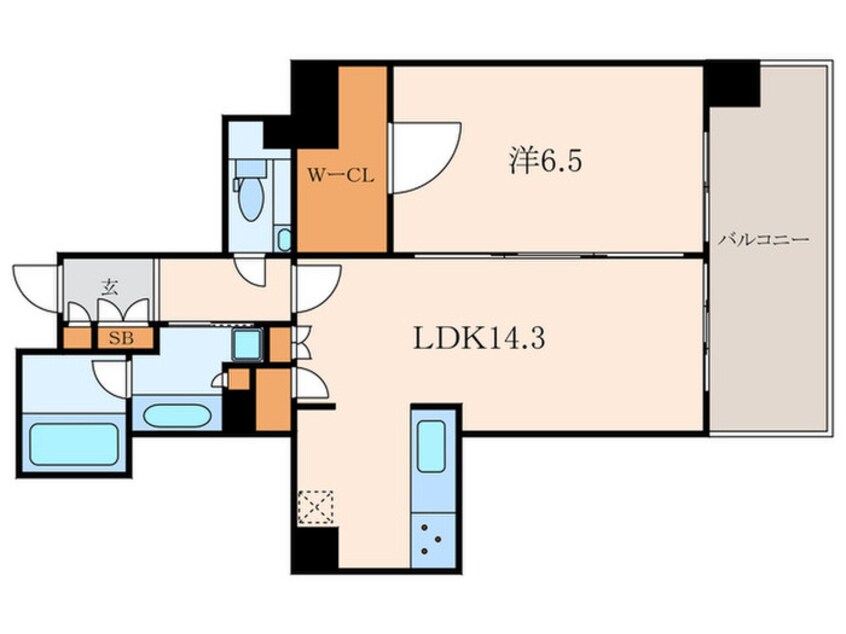 間取図 プライムガーデン西麻布