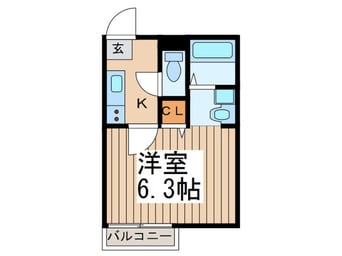 間取図 アークシティ指扇