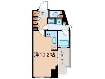 間取図 Ｐａｒｋ　Ａｘｉｓ白金