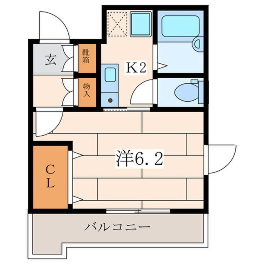 間取図 アルカサーノ横浜