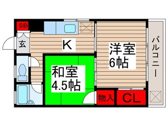 間取図 コーポアルト