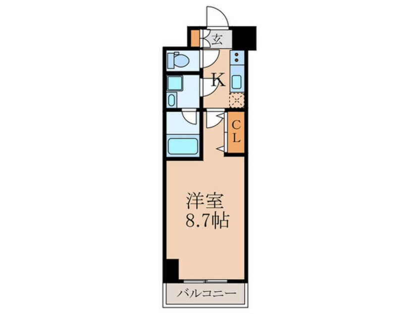 間取図 パティーナ武蔵関(903)