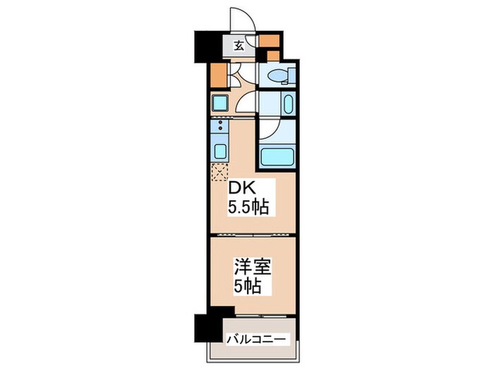 間取り図 グランカーサ四谷
