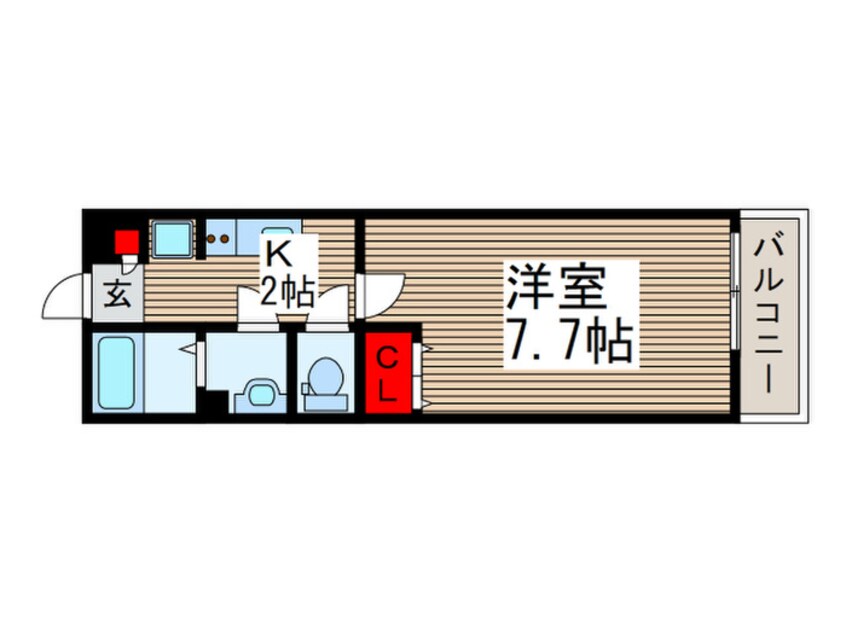 間取図 リブリ・シンシア