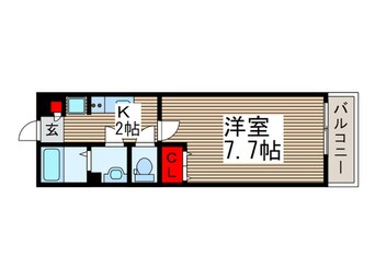 間取図 リブリ・シンシア