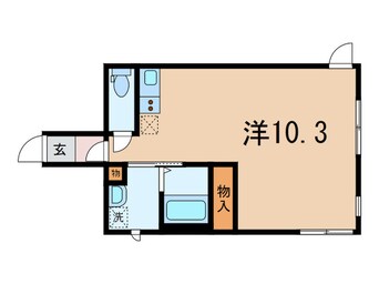 間取図 Maisoxia護国寺