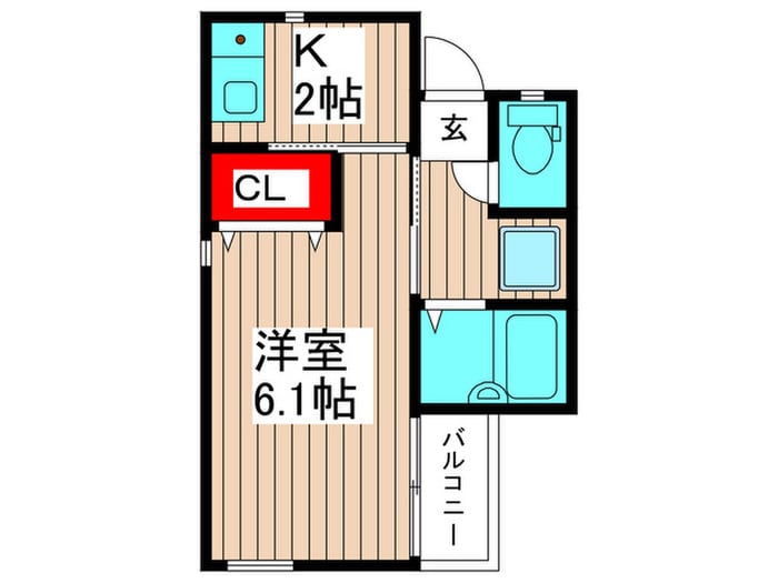 間取り図 イースタイル江戸川