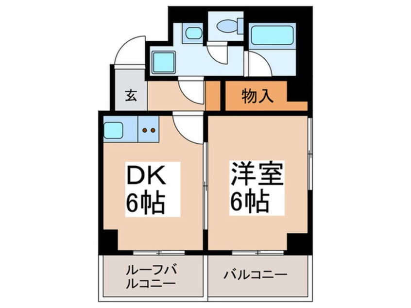 間取図 モンド－ル池上