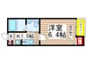 Nレジデンス 1Kの間取り