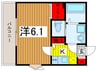 ALBA大和田　North 1Kの間取り