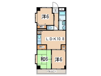 間取図 コルビュジェ湘南台