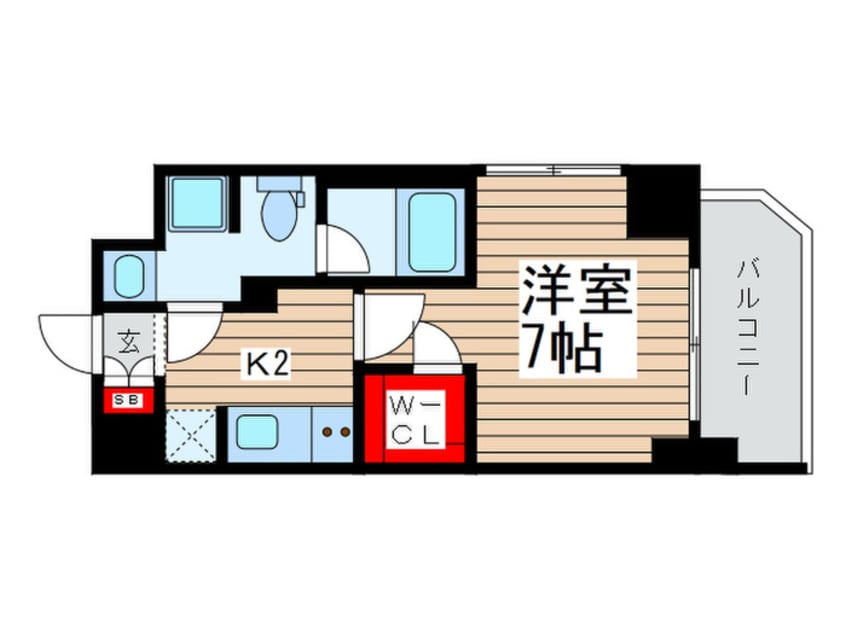 間取図 トレステラレジデンス押上