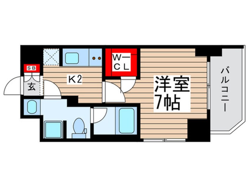 間取図 トレステラレジデンス押上