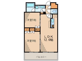 間取図 フォレシティ富ヶ谷