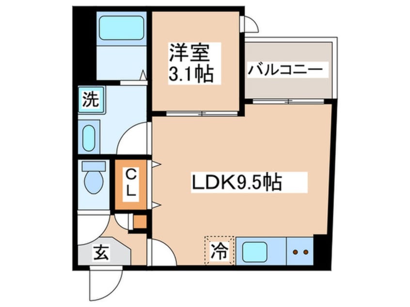 間取図 REGALEST茅ヶ崎