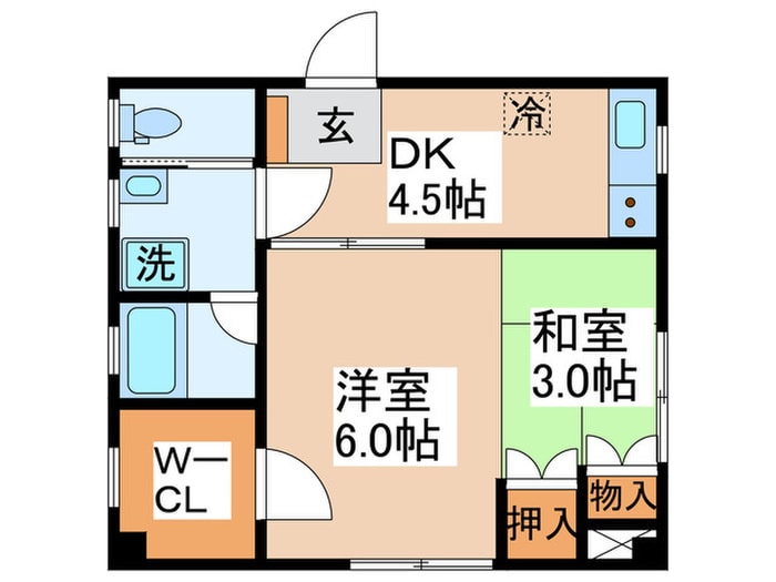 間取り図 ルミネオオシロ