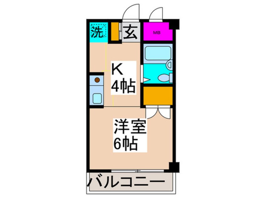 間取図 マロンＴＫビル