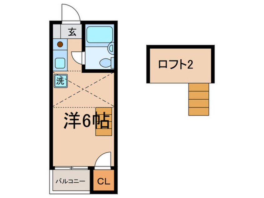 間取図 コ－ジ－ハウス