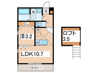 間取図 丘の上テラス菊名C棟