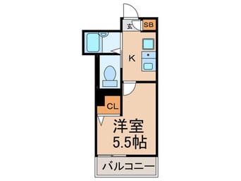 間取図 エメロード江古田