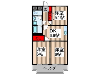 間取図 構マンション