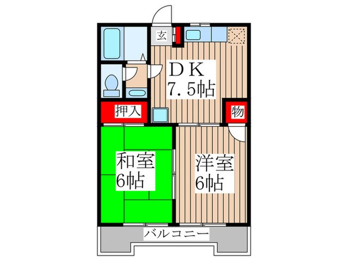 間取り図 ハイムビアンカ