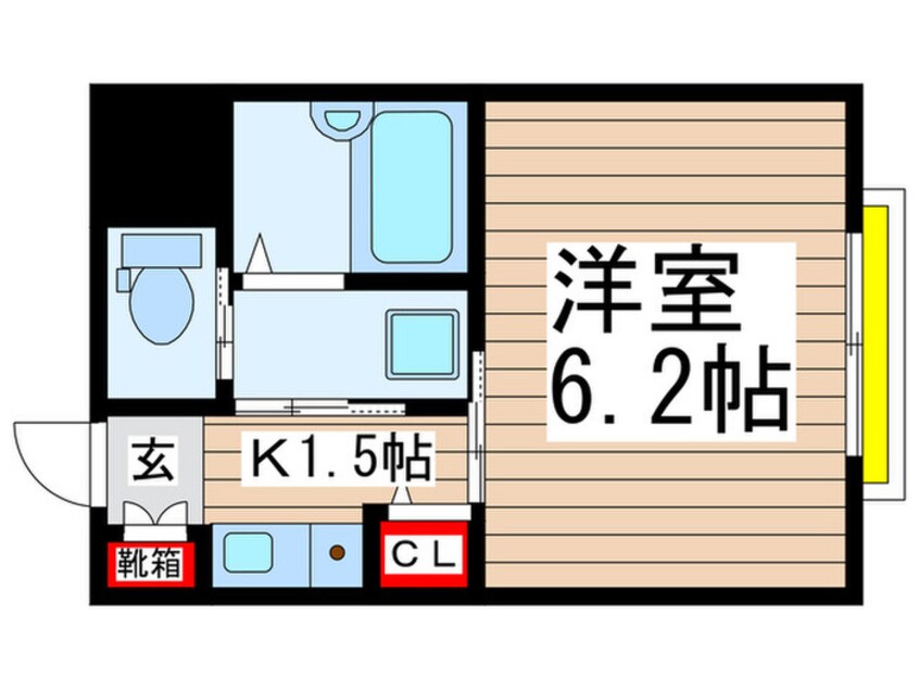 間取図 プライオリティ湊町