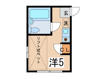 間取図 ピュアハウス東白楽