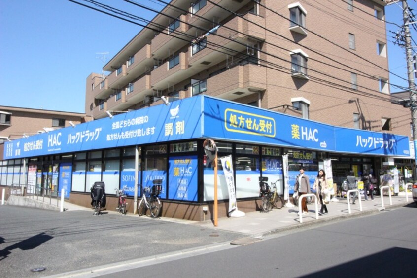 ハックドラッグ中田店(ドラッグストア)まで750m 鈴木貸家１