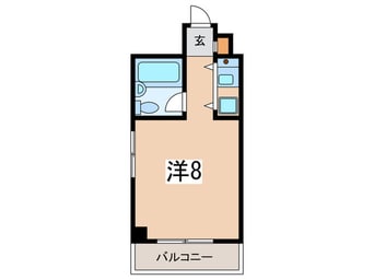 間取図 ｼｬﾛ-ﾑ東中野