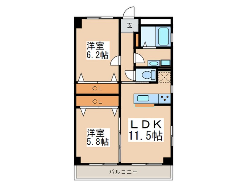 間取図 にっこうスクエア