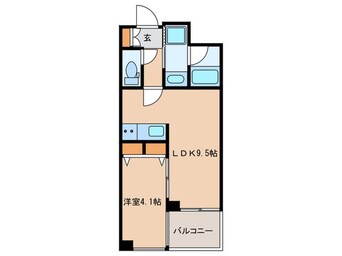 間取図 カーザビアンカ