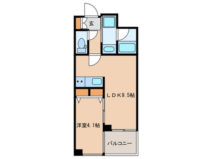 間取図 カーザビアンカ