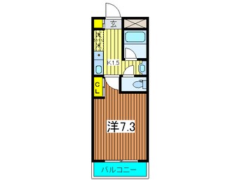 間取図 リヴェ－ルパルテノ