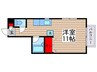 プランド－ル 1Rの間取り