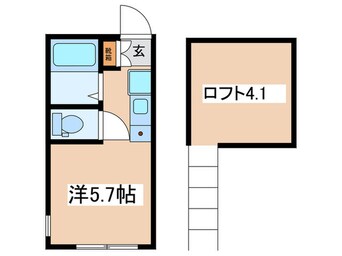 間取図 メゾンフィエ－ルスタリ－