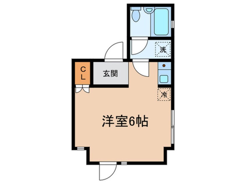 間取図 ヒューゲルハイム三軒茶屋